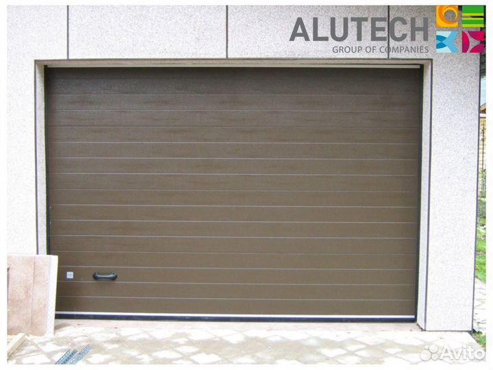 Ворота гаражные alutech