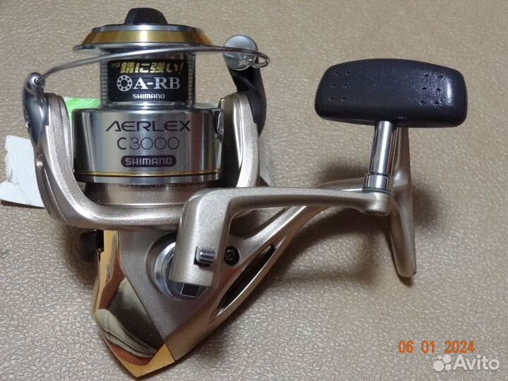 Катушка shimano aerlex C-3000 Новая (2003 год)