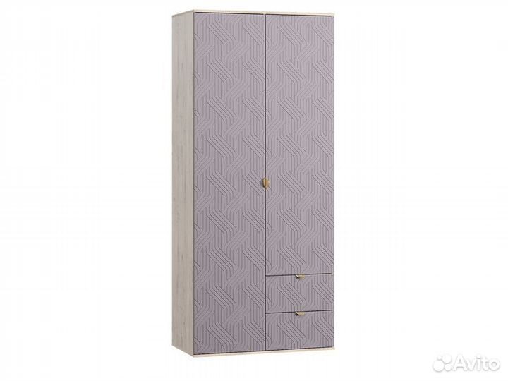 Распашной шкаф Монблан-2 Fancy Lavanda