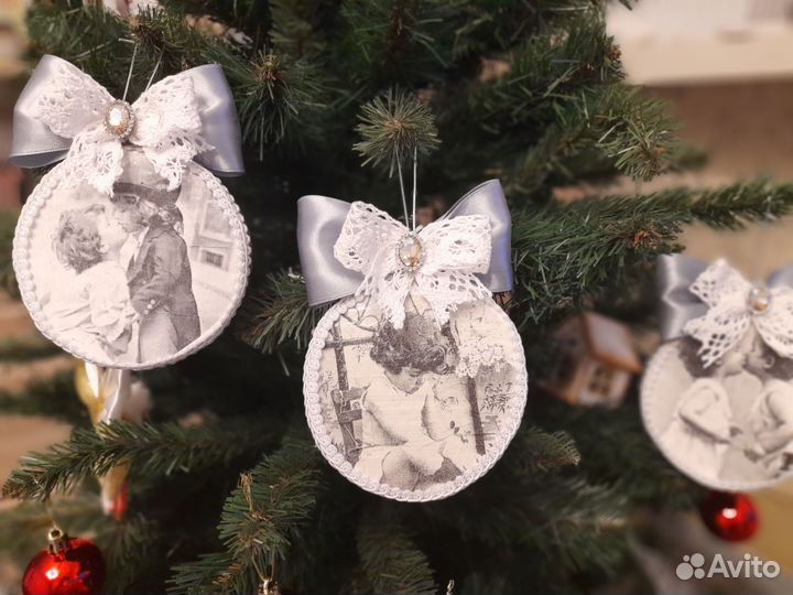 Набор новогодних игрушек