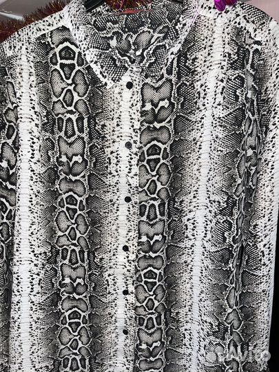 Рубашка со змеиным принтом твое