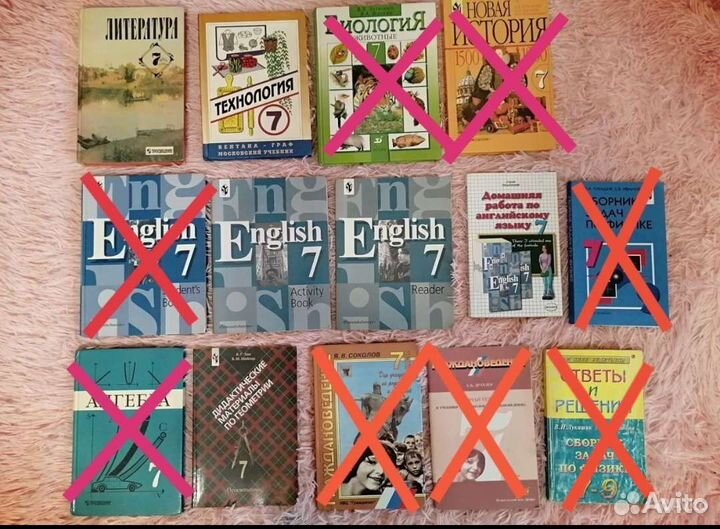 Учебники 7 класс