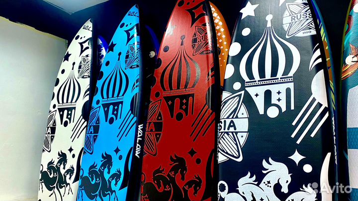 Sup board Russia Walaw 2xслойный