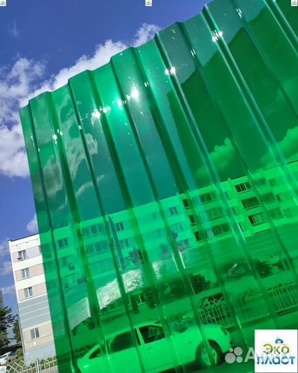 Профнастил пэт пластмассовый от 12 штук.(4045)