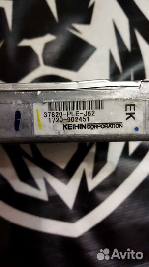 Блок управления двигателем Honda 37820plej62