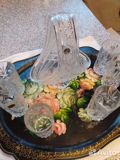 Хрустальный набор Богемия