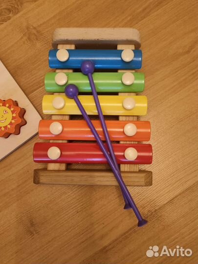 Деревянные игрушки монтессори