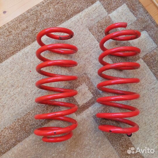Пружины задние с занижением -30мм на солярис 2