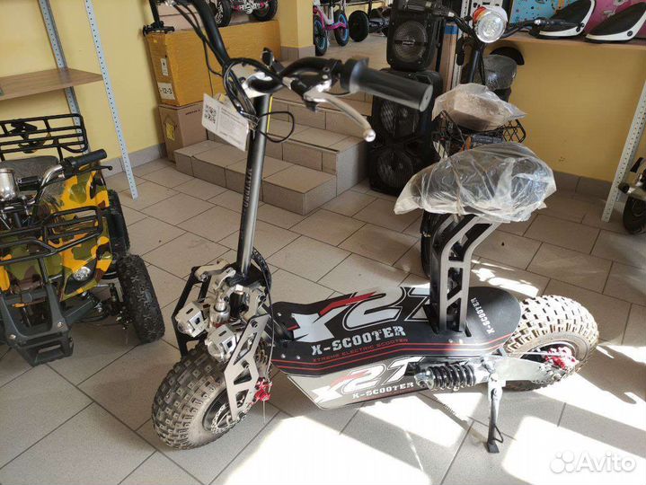 Мощный электросамокат minipro G-booster x27 1800w