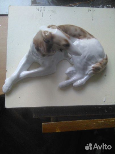 Фарфоровые статуэтки СССР животные
