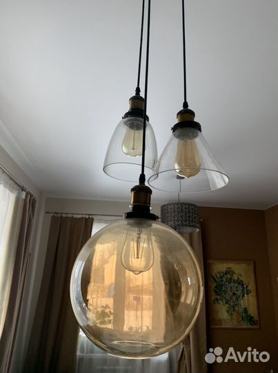 Светильник подвесной лофт 25-15 см