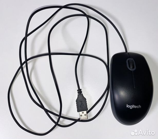 Мышь logitech b100