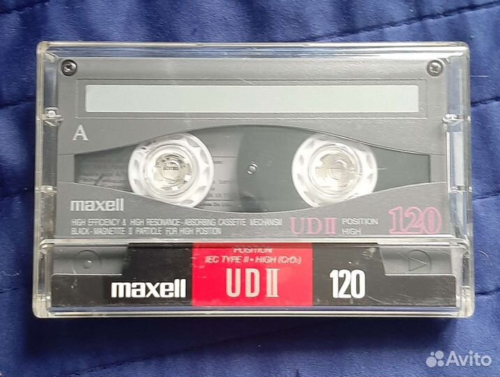 Аудиокассеты maxell хром, норма