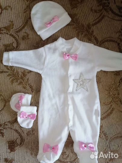 Конверт на выписку для девочки