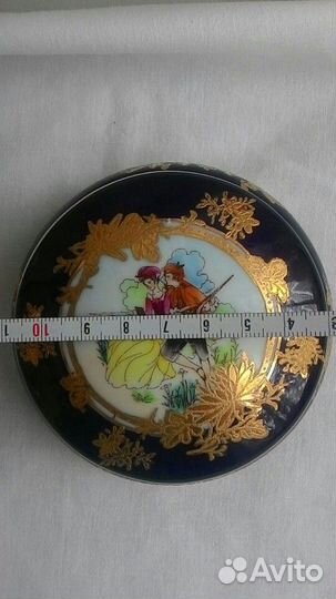 Фарфоровые шкатулки Лимож