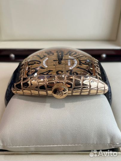 Franck Muller Croco Gold 48*63мм