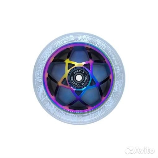 Колесо Комета Атом Прозрачный / Неохром