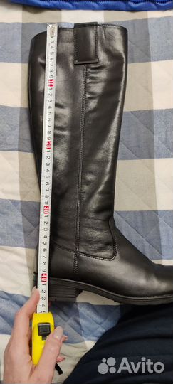 Сапоги женские натуральная кожа новые 37 р-р