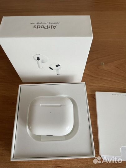 Беспроводные наушники apple airpods 3