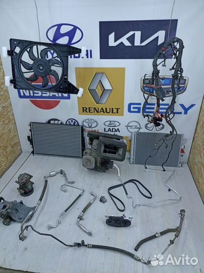 Комплект кондиционера Renault logan