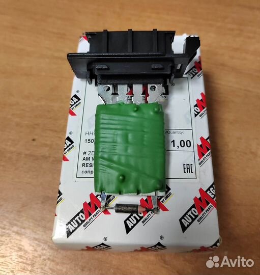 Резистор вентилятора отопителя MB Sprinter 95