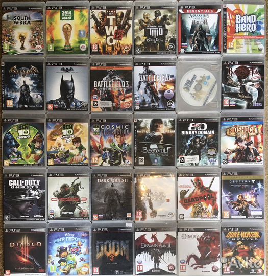 PlayStation 3 лицензионные диски