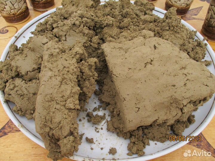 Глина Брауни для лепки, бесшамотная