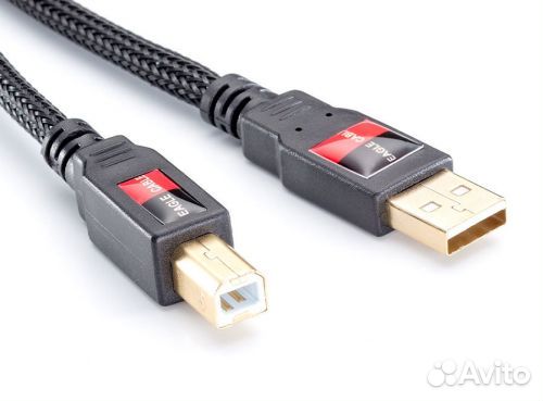 USB кабель Eagle Cable 2.0 A-B 1.6m 10060016
