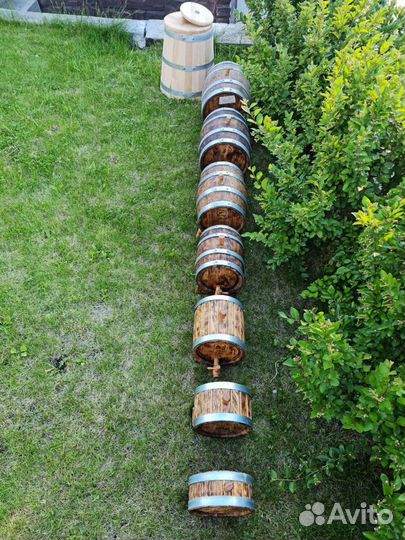 Дубовая бочка от 1 литра