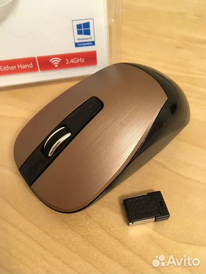 Мышь новая беспроводная Genius NX-7015 цвет коричн