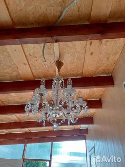 Люстра хрустальная Ташкентская