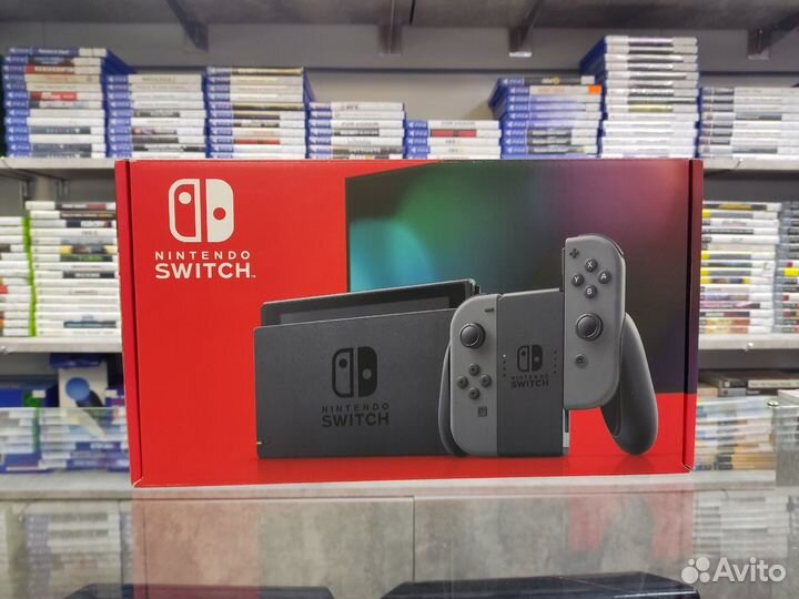New Nintendo Switch - год гарантия - магазин 8 Бит