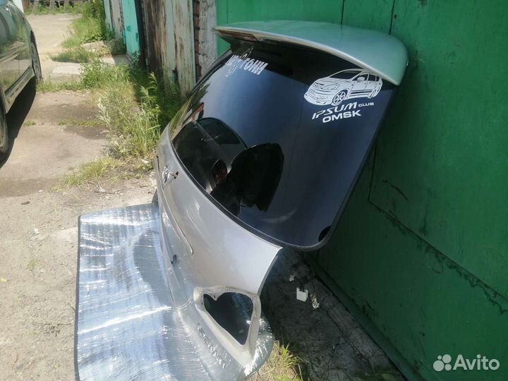 Дверь багажника тойота ипсум асм 21