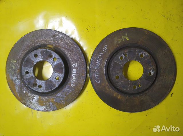 Диски тормозные передние Киа Спортейдж 2 и др дета