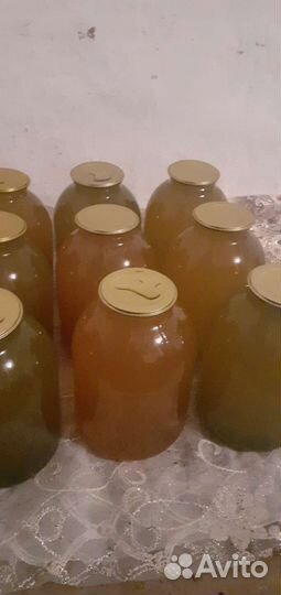 Мед разнотравие с подсолнухом