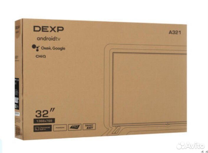 Телевизор (новый) AndroidTV