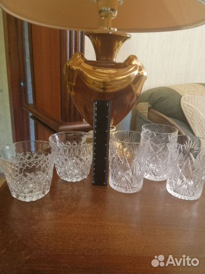 Стаканы, стопки хрусталь СССР