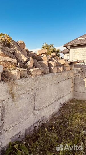 Остатки стройматериалов