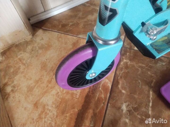 Самокат снегокат 2 в 1