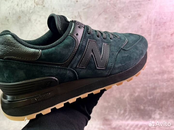 Кроссовки New Balance 574 Stone Island комфортные