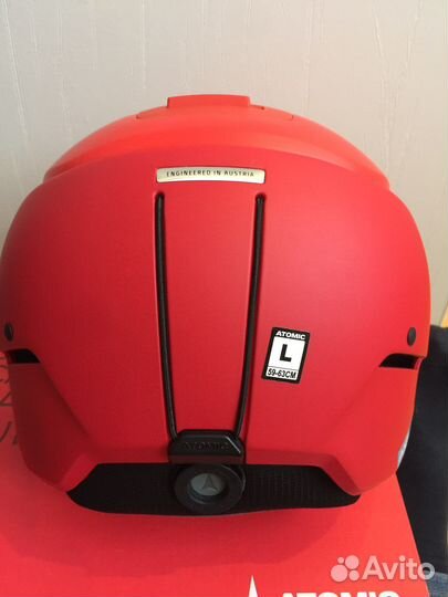 Горнолыжный шлем Atomic Count Amid Rs Red Black