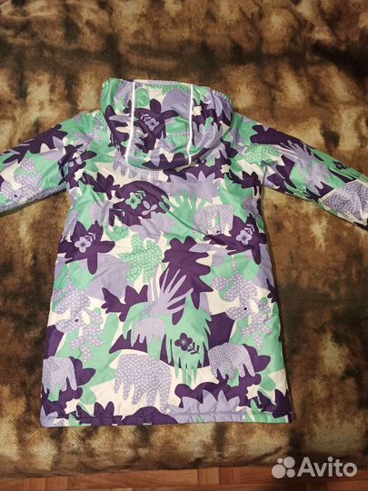 Пальто для девочки 122-128