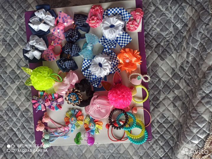 Бантики для девочек ручной работы