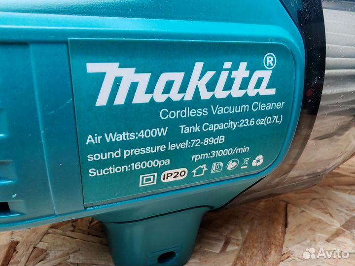 Новый аккумуляторный пылесос для авто