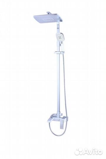 Душевая система Grocenberg GB7007 Белый хром