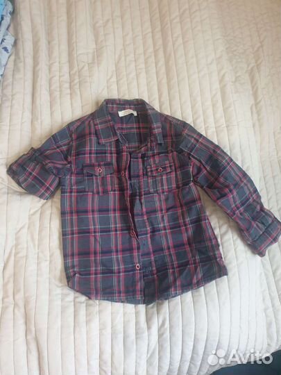 Рубашка для мальчика 2-3 года