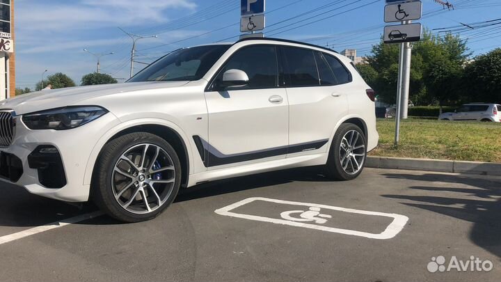 Наклейки m performance bmw g05 x5