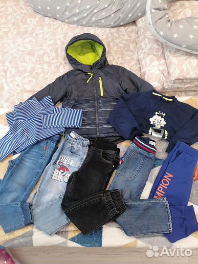 Вещи на мальчика пакетом рост 110