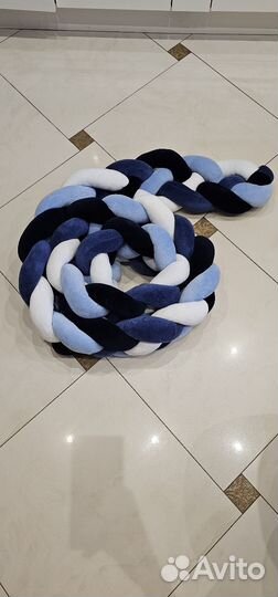 Бортик косичка 3 метра (4 звена)