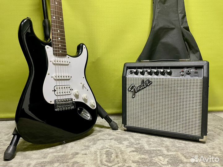 Электрогитара Fender с комбиком Frontman